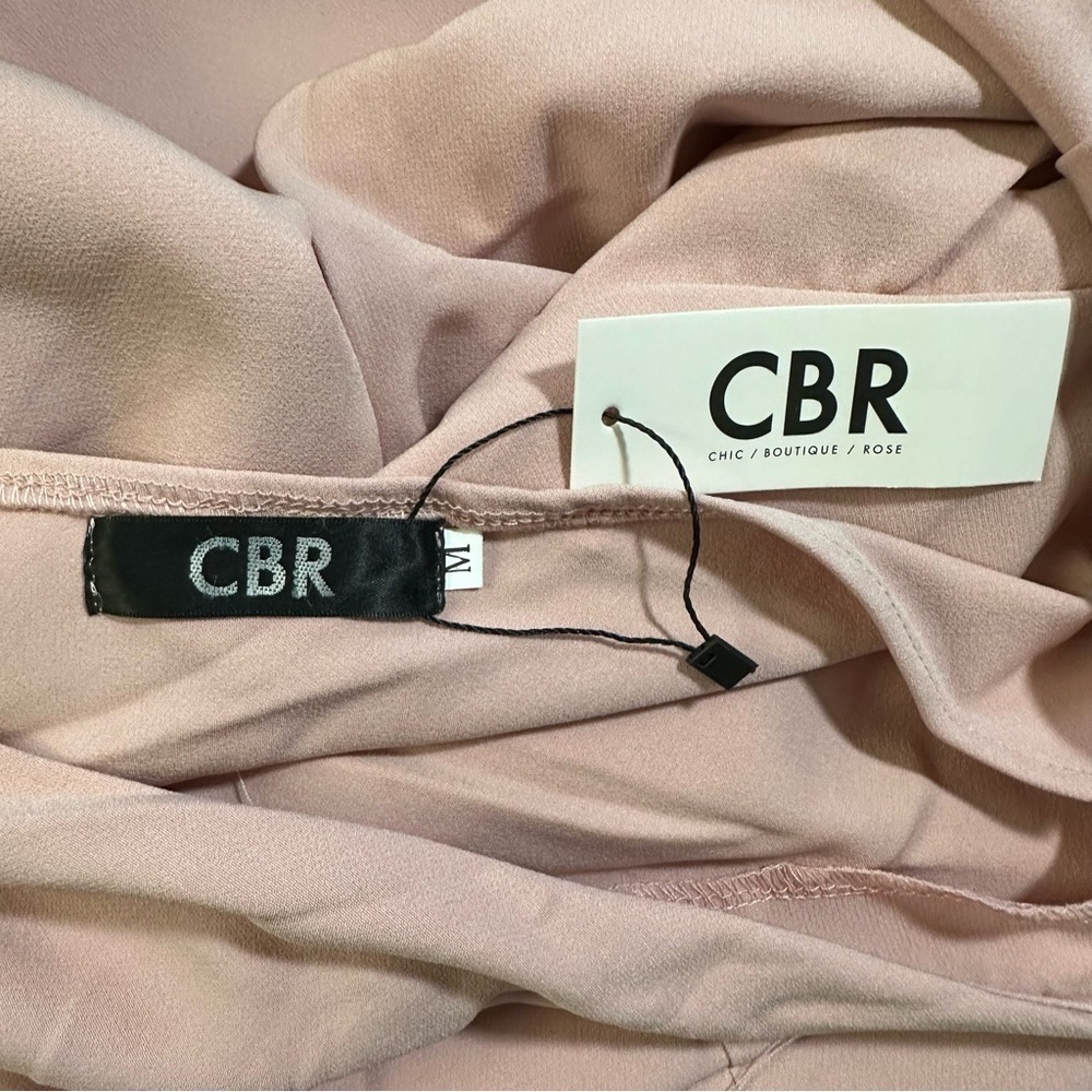 CBR light pink one shoulder dress - Picture 12 of 13